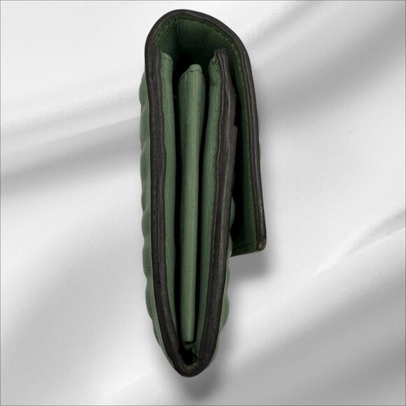 Fendi Bifold Leather Wallet Mint Green - Picture 5 of 9